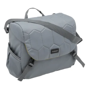 Enkele fietstas New Looxs Mondi Joy Single 18,5 liter 36 x 16 x 32 cm - quilted grey