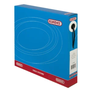 Rem buitenkabel Elvedes zonder voering ø5,0mm / 30 meter - zwart (in een doos)