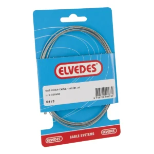 Gasbinnenkabel Elvedes universeel 2250mm 7,7 draads V-nippel (op kaart)