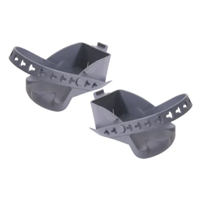 Voetsteunset met riempjes Polisport Bilby Junior - donkergrijs