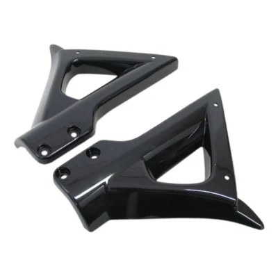 Voorspatbord beugelset Peugeot Vivacity tot bj.2008 zwart metallic