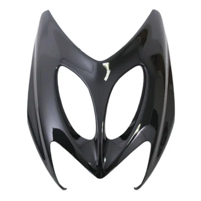 Voorfront boven Yamaha Aerox bj. 2014 zwart metallic