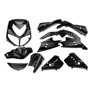 Plaatset Peugeot speedfight 2 13 delig zwart metallic