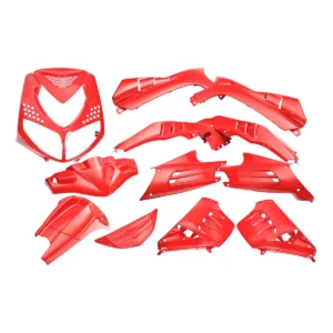 Plaatset Peugeot speedfight 2 13 delig Ferrari rood glans