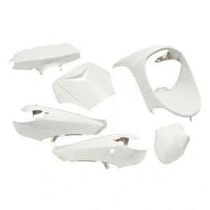 Plaatset Peugeot vivacity tot bj. 2008 6 delig wit glans