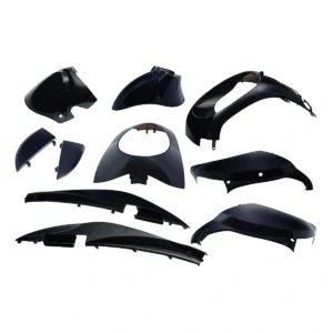 Plaatset Sym mio 10 delig zwart metallic