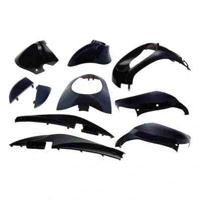 Plaatset Sym mio 10 delig zwart metallic