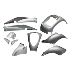 Plaatset Sym mio 10 delig zilver metallic