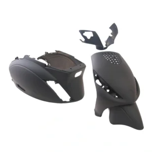 Plaatset Piaggio zip vanaf bj. 2000 4 delig mat zwart