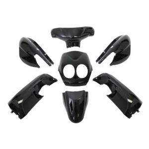 Plaatset Yamaha neo's vanaf bj. 2008 2 takt en 4 takt model 9 delig zwart metallic