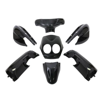 Plaatset Yamaha neo's vanaf bj. 2008 2 takt en 4 takt model 9 delig zwart metallic