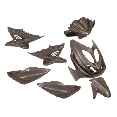 Plaatset Yamaha Aerox tot bj. 2014 9 delig Audi bruin metallic
