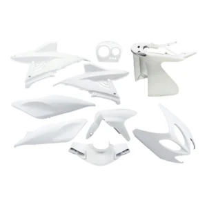 Plaatset Yamaha Aerox tot bj. 2014 9 delig wit glans