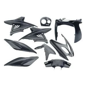 Plaatset Yamaha Aerox tot bj. 2014 9 delig carbon look