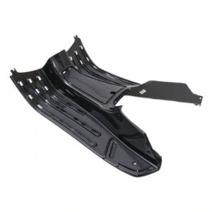 Treeplank Vespa S / LX metallic zwart glans