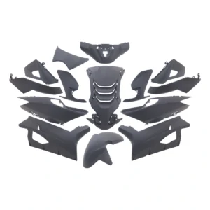 Plaatset Peugeot Speedfight 4 - 14 delig - mat zwart