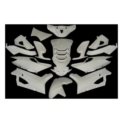 Plaatset Peugeot Speedfight 4 14 delig wit glans