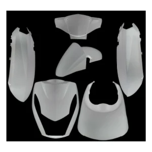 Plaatset Peugeot Kisbee 2T/4T 6-delig - Wit