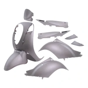 Plaatset Sym mio 10 delig mat grijs