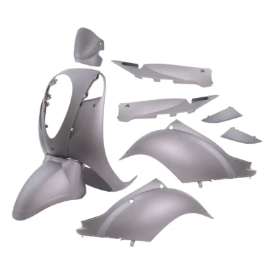 Plaatset Sym mio 10 delig mat grijs