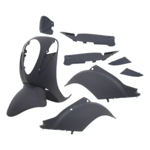 Plaatset Sym mio 10 delig mat zwart