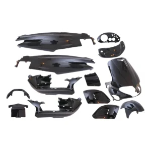 Plaatset Gilera runner tot bj.08-2005 15 delig zwart metallic