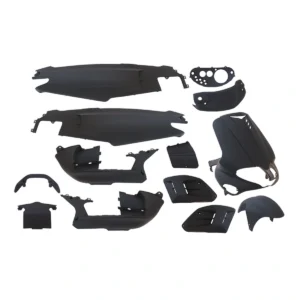 Plaatset Gilera runner tot bj.08-2005 15 delig mat zwart