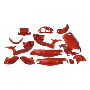 Plaatset Gilera runner tot bj.08-2005 15 delig oranje metallic