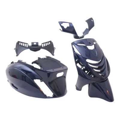 Plaatset Piaggio zip SP model vanaf bj. 2000 5 delig blauw metallic