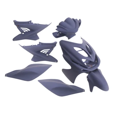 Plaatset Yamaha aerox tot bj. 2014 9 delig mat donker blauw