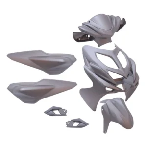 Plaatset Yamaha aerox-R vanaf bj. 2014 9 delig mat grijs