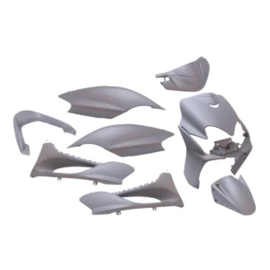 Plaatset Yamaha jog-R/RR/ MBK mach 9 delig mat grijs