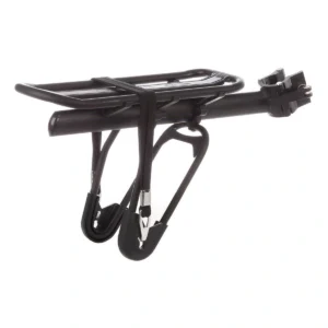 Achterdrager Massload alu met zadelpenbevestiging - mat zwart