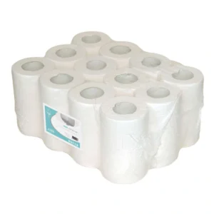 Poetspapier Euro minirol 1-laags 120m x 20cm 12 Stuks