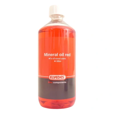 Mineraalolie Elvedes universeel - rood (1 liter)