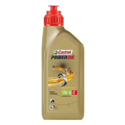 Olie Castrol Power RS 4T 10W-40 - fles à 1 liter