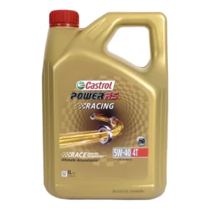 Olie Castrol Power RS Racing 4T 5W-40 - fles ? 4 liter