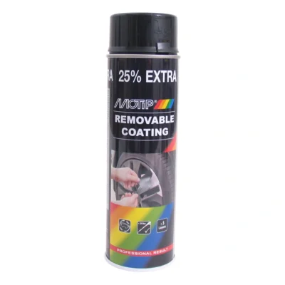 Sprayplast Motip - Glanzend zwart - 500ml