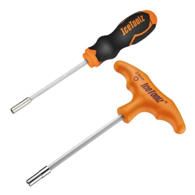 Spaaknippelsleutels IceToolz 12D5 - 3,6mm vierkante nippels