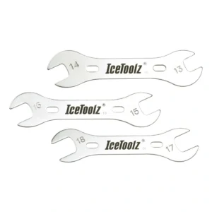 Conussleutelset IceToolz 37X3 - 13/18mm - 3-delig