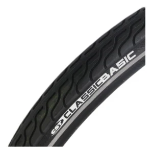 Buitenband CST Basic 28 x 1½" / 40-635 mm - zwart met reflectie