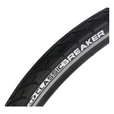 Buitenband CST Breaker 28 x 1½" / 40-635 mm anti lek - zwart met reflectie
