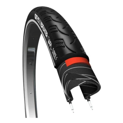 Buitenband CST Breaker 28 x 1.40"/ 37-622 anti-lek - zwart met reflectie