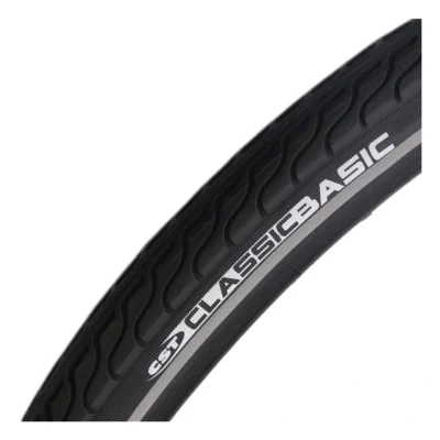 Buitenband CST Basic 28 x 1.40" / 37-622 mm - zwart met reflectie
