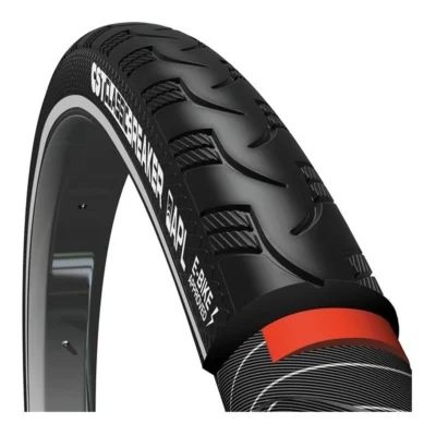 Buitenband CST Breaker 26 x 1.75 x 2" / 47-559 mm anti-lek - zwart met reflectie