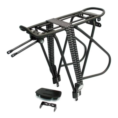 Achterdrager 26/28" Massload verstelbaar - mat zwart