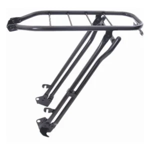 Achterdrager Steco 28" Tour met klapstandaard - zwart glans