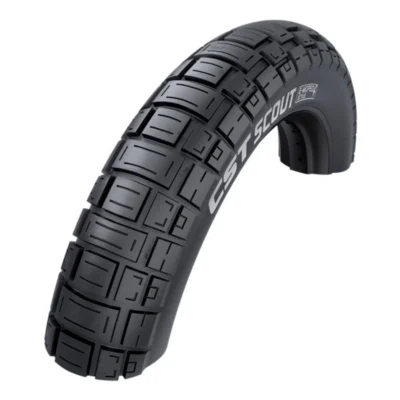 Buitenband CST Scout 20 x 4.00"/ 100-406 mm - zwart met reflectie