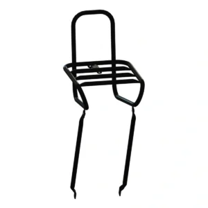 Voordrager 26"/28" Steco Smooth 25 cm - glanzend zwart