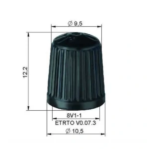 Ventieldop Autoventiel (25 stuks)